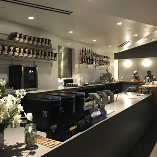 The counter