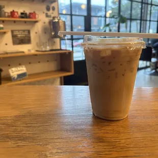 Lavender Oat Milk Iced Coffee