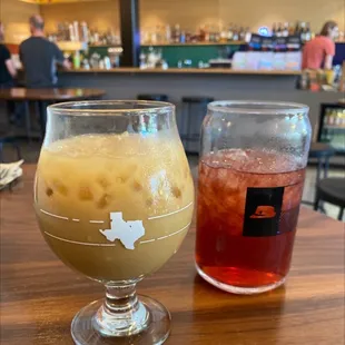 Blueberry Hibiscus Ice Tea