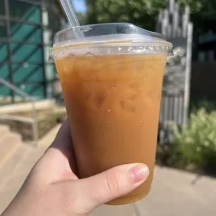 Ordered cold brew w/ oat milk, went into the trash after 1 sip