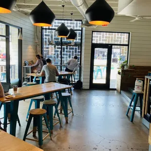 Indoor seating