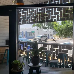 Outdoor seating