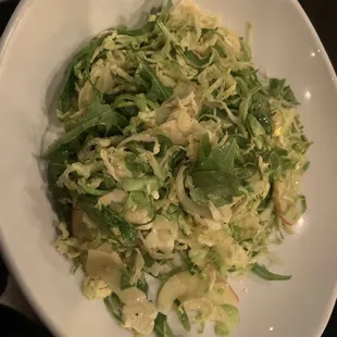 Shaved Brussel Sprout Salad