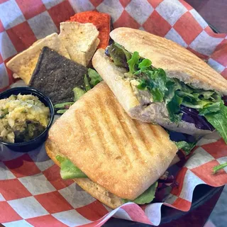 Yellow Curry Chicken Salad Panini