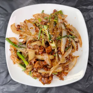 a plate of food