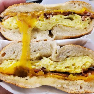Bacon Egg and Cheese Bagel