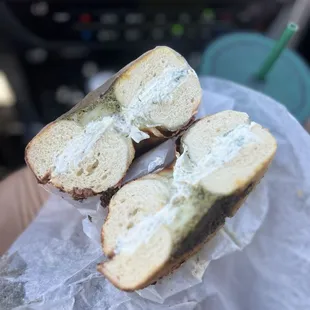 Pesto Bagel