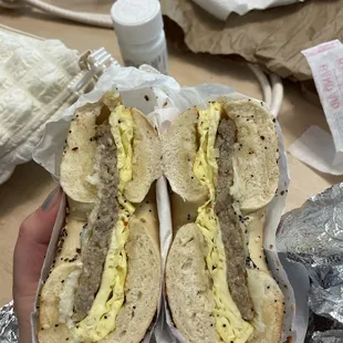 bagel sandwich