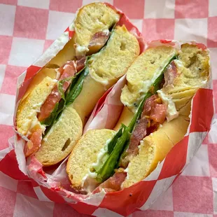 Lettuce, Tomato, Cream Cheese