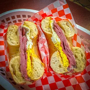 Bagel Sandwiches