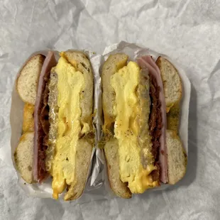#72 House Bagel Omelette
