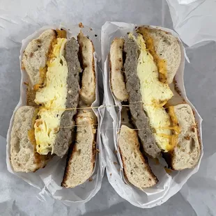 Sausage Breakfast Sandwich