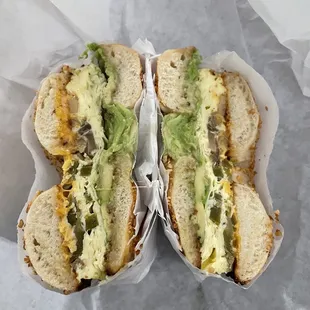 Baja Breakfast Sandwich