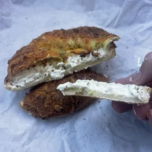 What&apos;s in this photo you ask.....not a bagel, that&apos;s for sure!