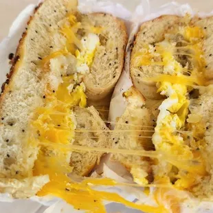 Sausage egg and cheese.