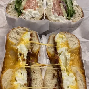 food, bagels, bagel