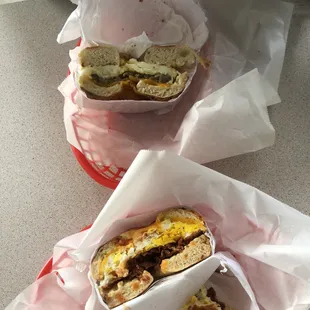 Jalapeño Bagel - Egg and Bacon