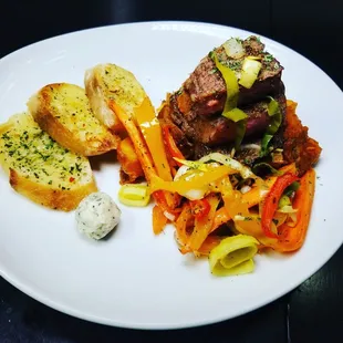 a plate of food