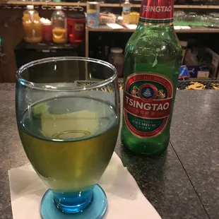 Try the Chinese beer! &quot;TSINGTAO&quot;