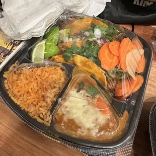 3 Cheesy Birria Taco Combo