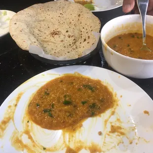 Chapati Daal Fry