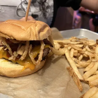 BBQ Bacon Smash Burger