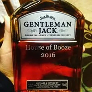 THANK YOU TO JACK DANIELS