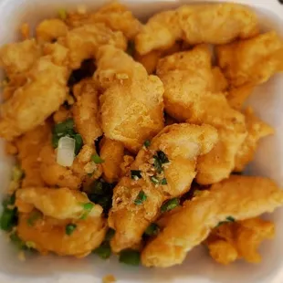 Salt and pepper fish