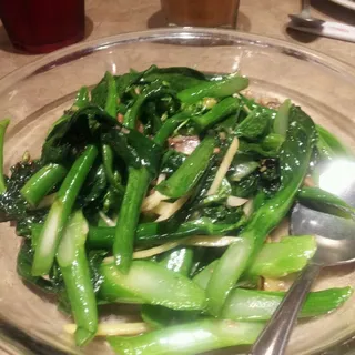 Stir Fried Chinese Vegetables, Broccoli or Lettuce