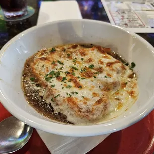 Freedom onion  soup .