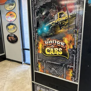 Vending machine hot wheels