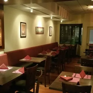 the interior of a restaurant