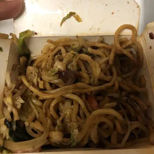 Combination lo mein