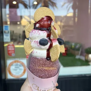 Lemon Blueberry Sundae