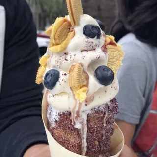 Blueberry Sugar Cake