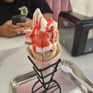 Strawberry cheesecake