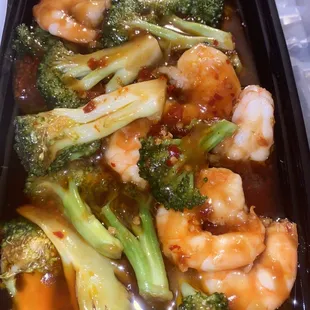 53. Shrimp with Broccoli