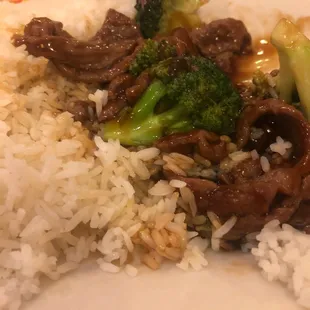 Beef with broccoli