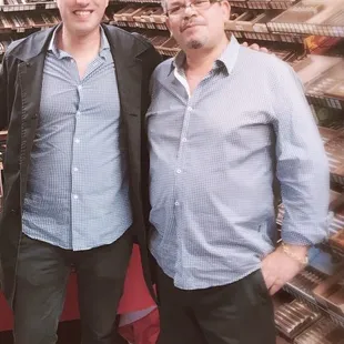 Peter with E.P. Carillo Cigar
