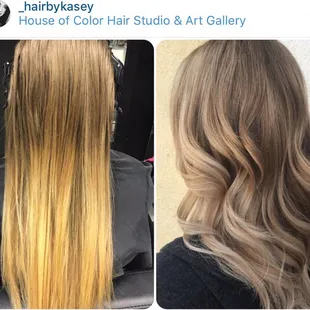 Naturally toned Balayage by Kasey Rials @_hairbykasey