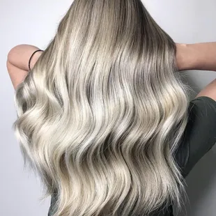 Full head of baby lights by Mary!