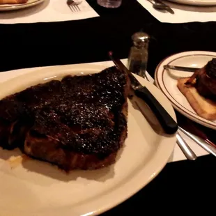 the t-bone, next to the small filet