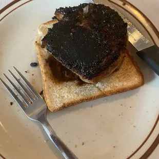 Small bacon wrapped filet