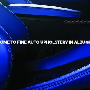 HoC will be here for you to help you maintain your automotive investment and to seriously improve your your ride, "One stitch at a time".