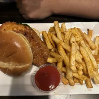 Hot honey Chicken Sandwich