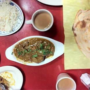 Goat Curry &amp; Chicken Tikka Masala! Mmmm!