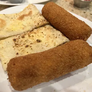 Egg Roti and chicken roll