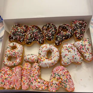 a box of donuts