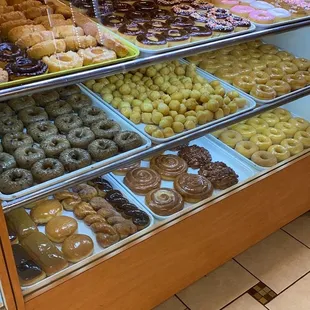 a variety of donuts