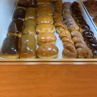 a variety of donuts